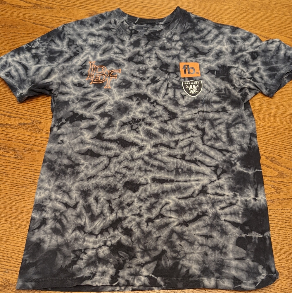 Fresh Baked Raiders tie dye tee